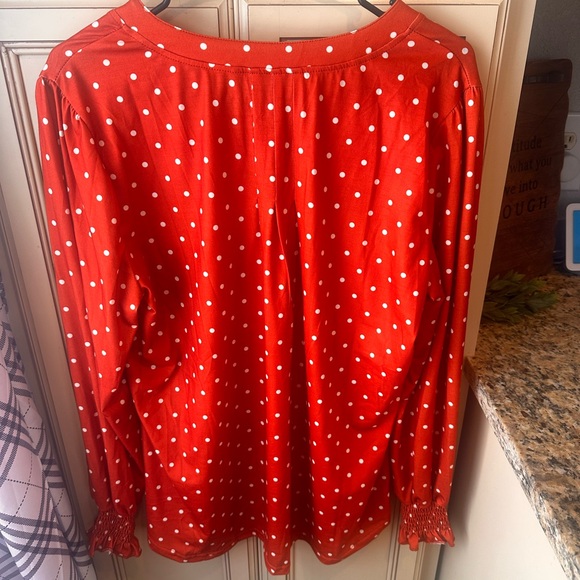 NWT ladies blouse dressy Micoson brand XL - Picture 2 of 4